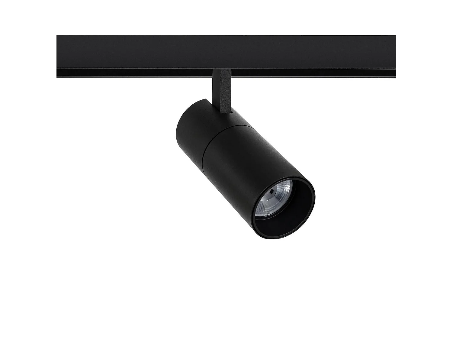 Spot LED sur Rail Magnétique 20mm 20W 48V Noir Sélectionnable (chaud-neutre) 2700K - 3500K - 4000K