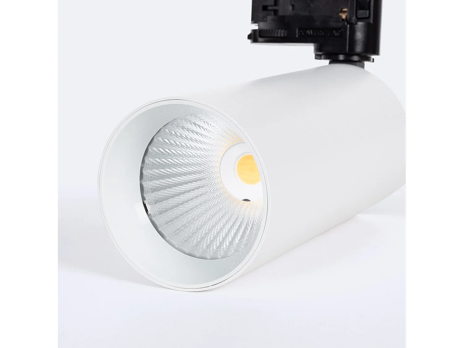 Spot LED sur Rail Triphasé 30W CCT Sélectionnable Misoh 2700K - 4000K - 6000K 38º Noir / Blanc CCT
