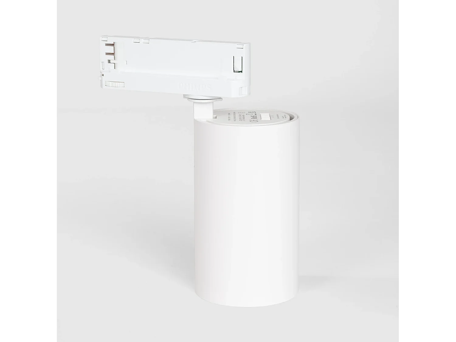 Spot LED sur Rail Triphasé 40W   Fasano  2700K Blanc Blanc chaud