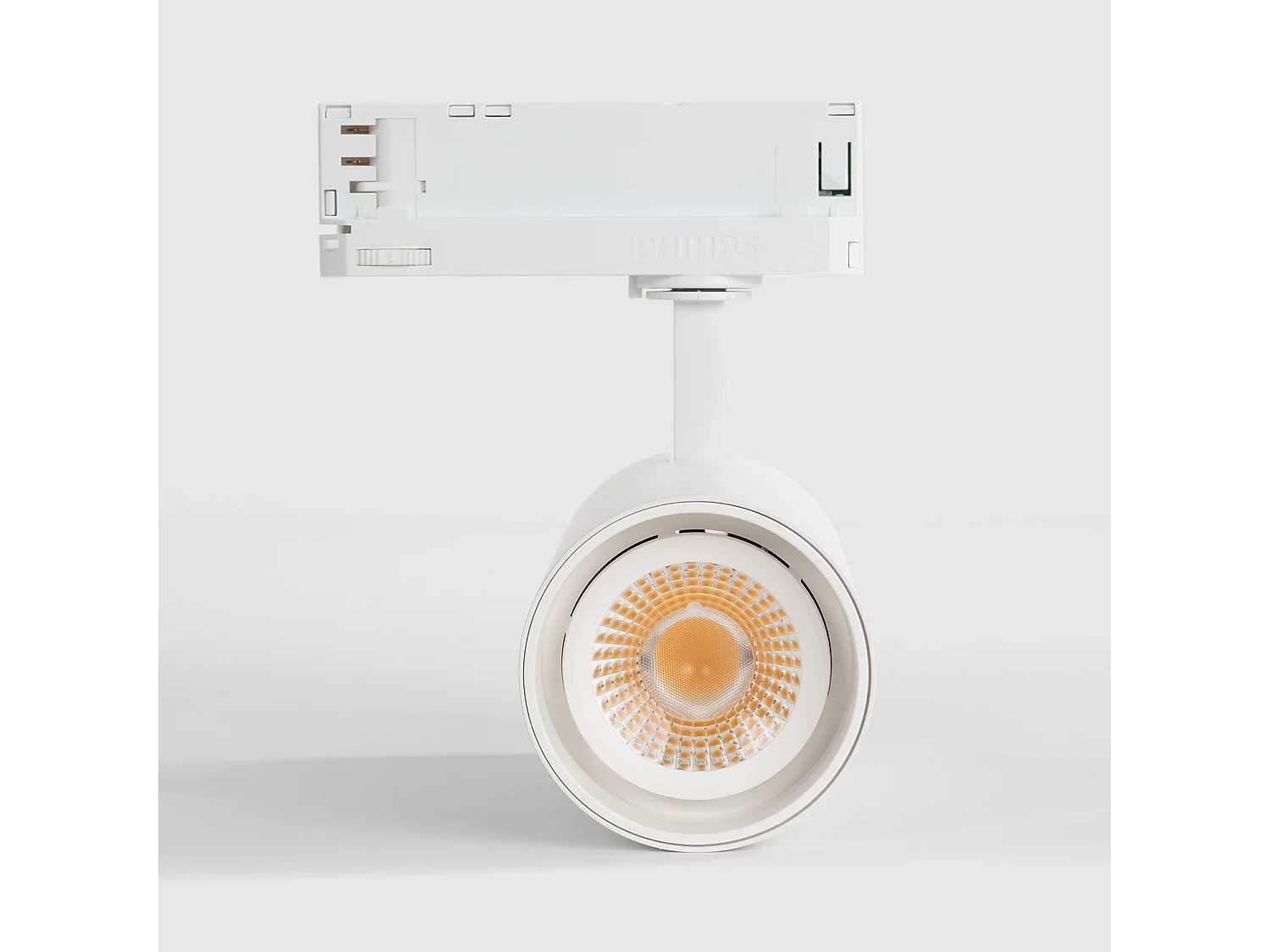 Spot LED sur Rail Triphasé 30W   Fasano  4000K Blanc Blanc neutre