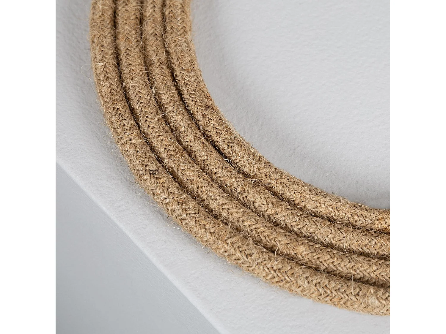Câble Électrique Textile Naturel Cáñamo 1 m