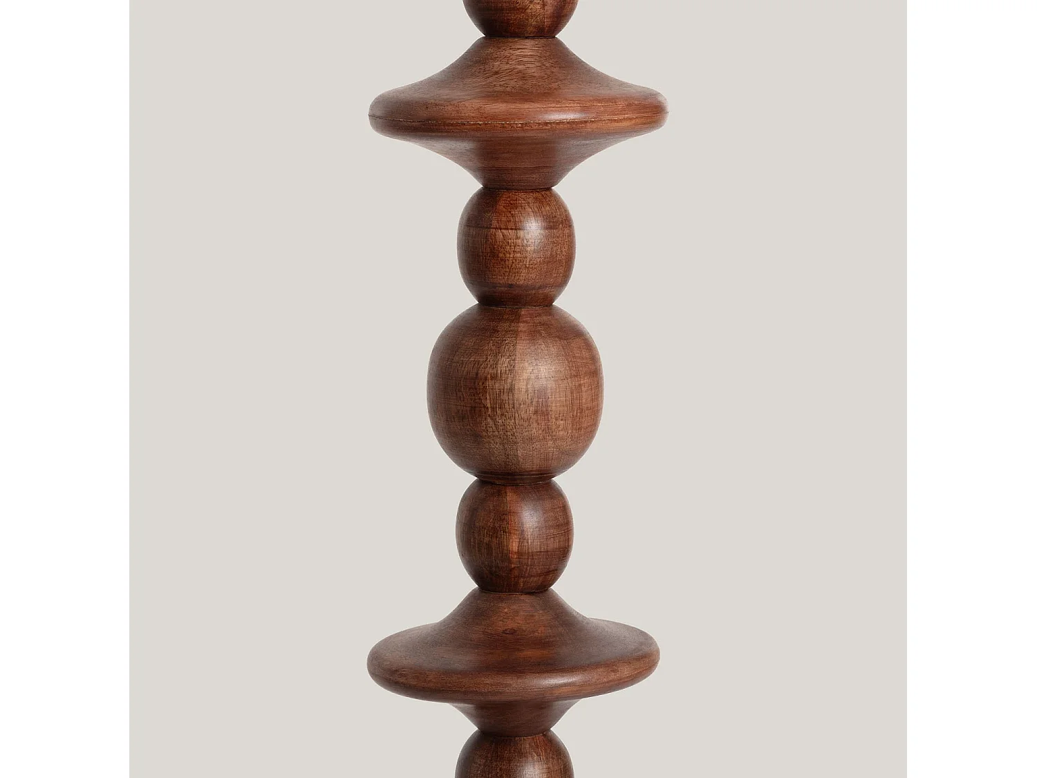 Lámpara de Pie Madera Tanish ILUZZIA Beige