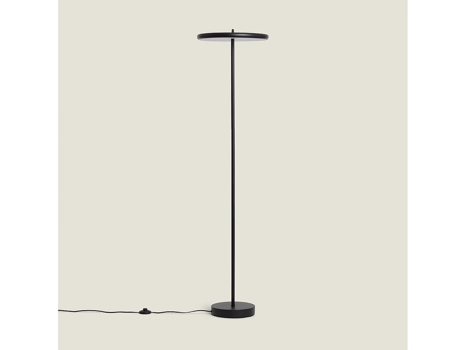 Lampadaire LED 24W Métal CCT Sélectionnable Meisel Noir