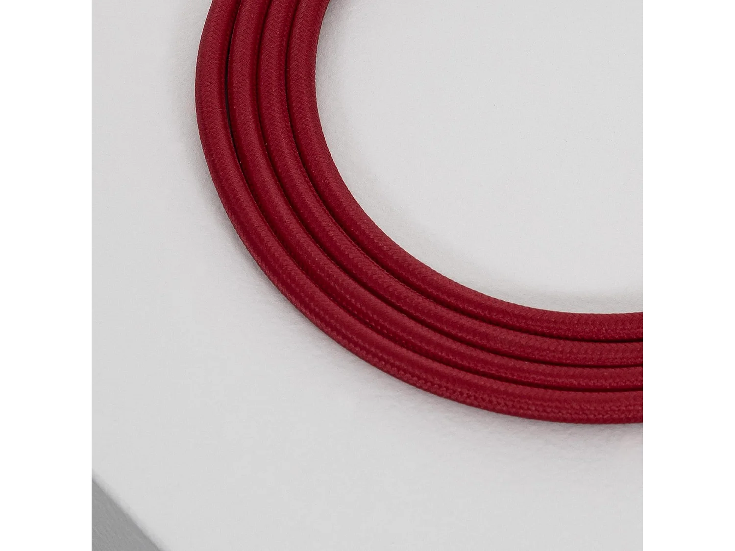 Câble Électrique Textile Corail 1 m