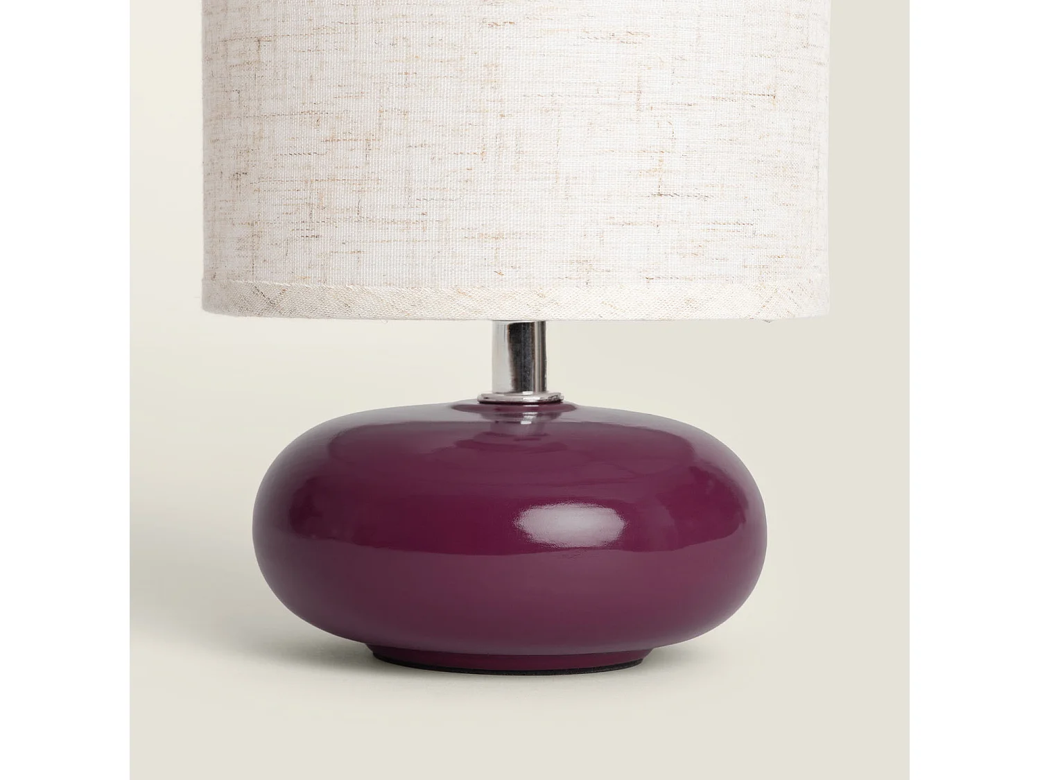 Lámpara de Mesa Cerámica Nori S Violeta