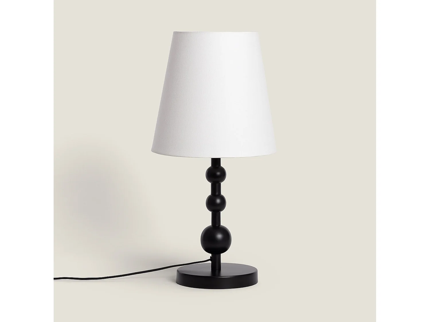 Lampe à Poser Métal Nunda Noir