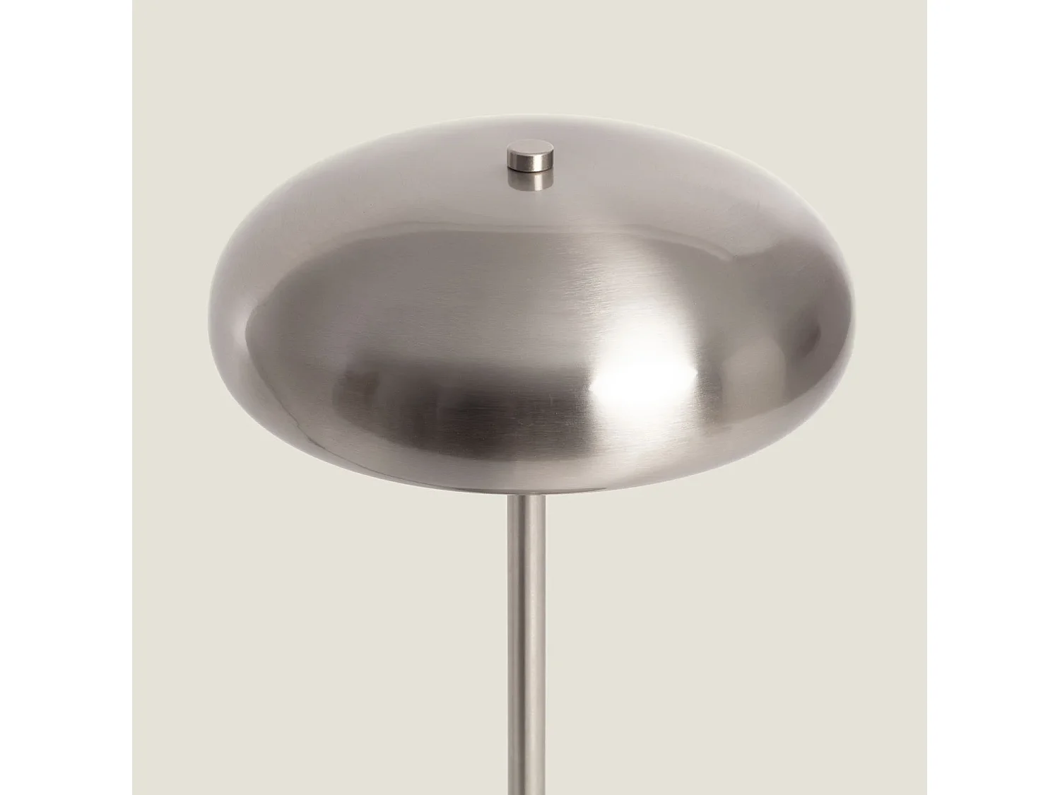 Lámpara de Mesa Metal Aleisk Níquel