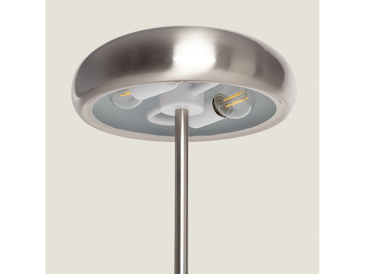 Lámpara de Mesa Metal Aleisk Níquel