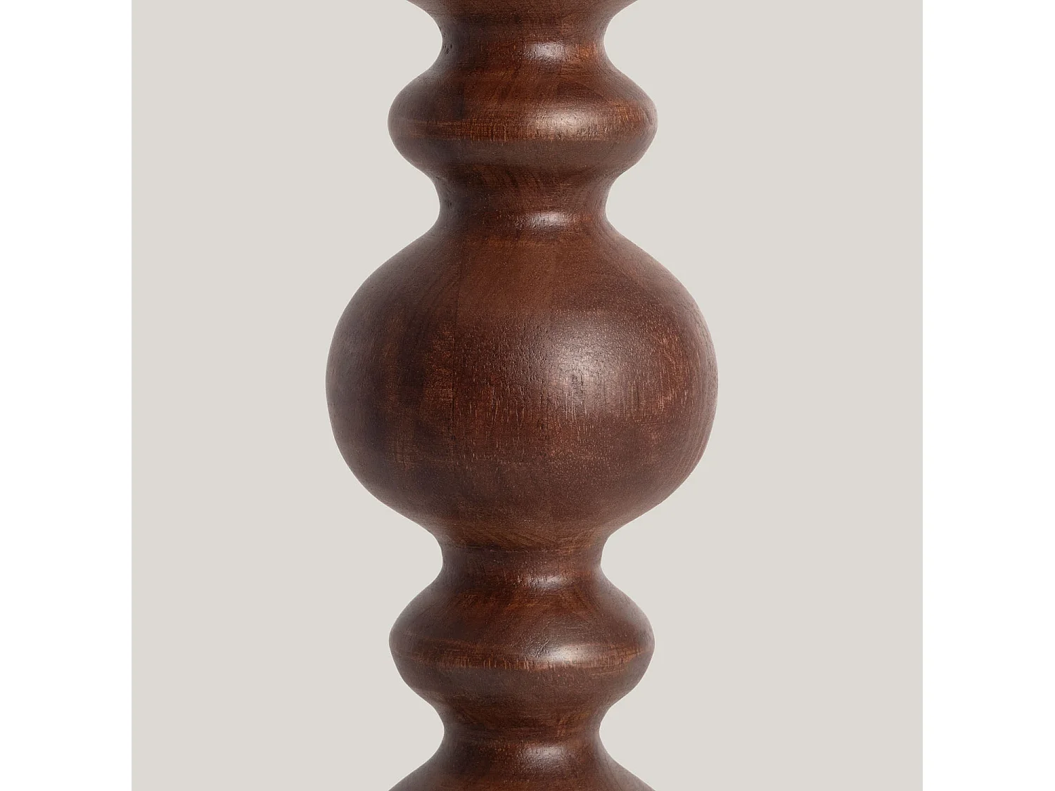 Lámpara de Mesa Madera Zeda Stuvan Blanco