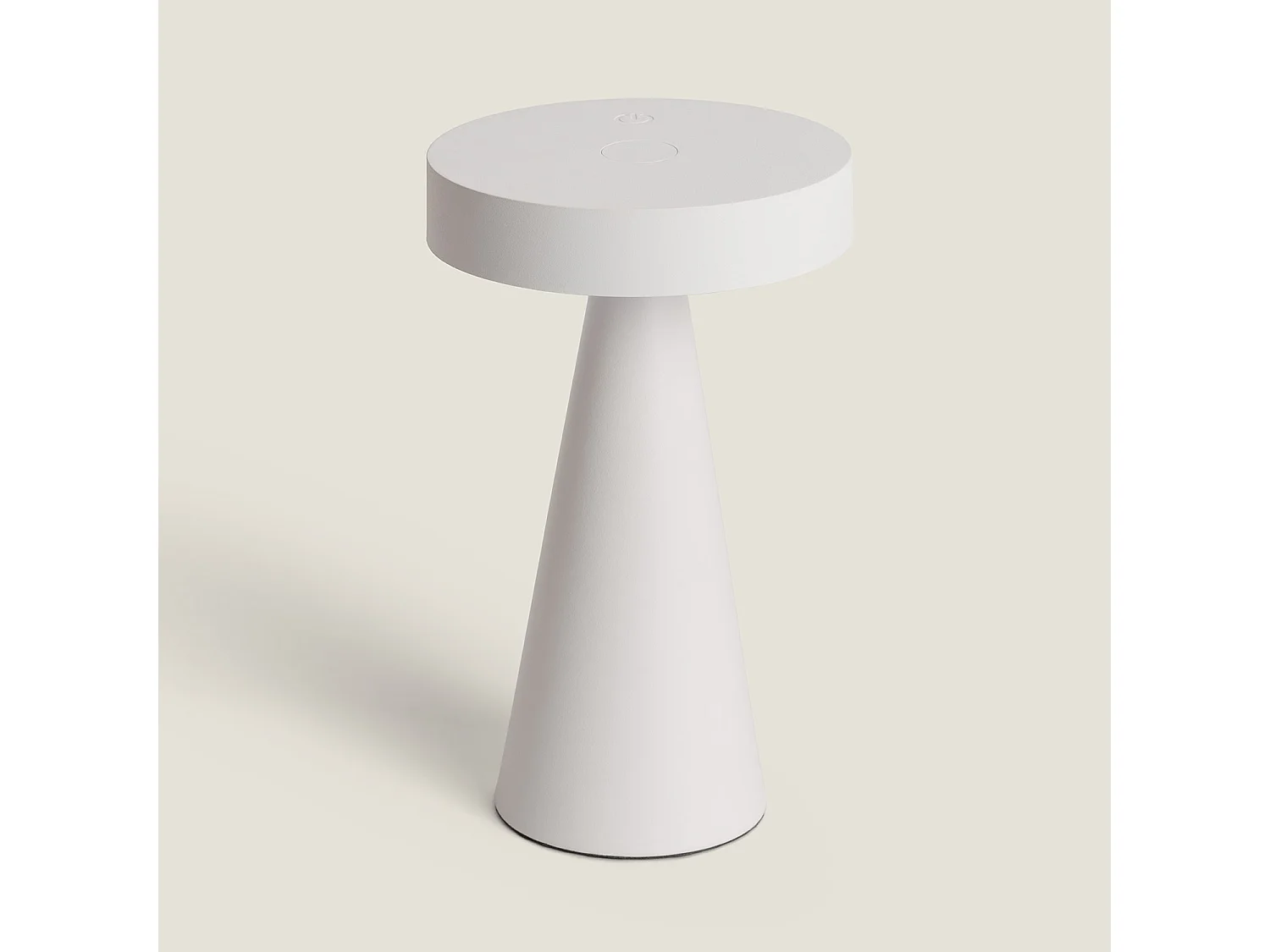 Lampe à Poser LED Métal sans Fil pour Extérieur Catinca Blanc