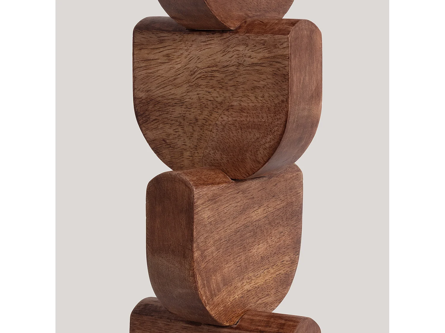 Lámpara de Mesa Madera Dagmar ILUZZIA Blanco