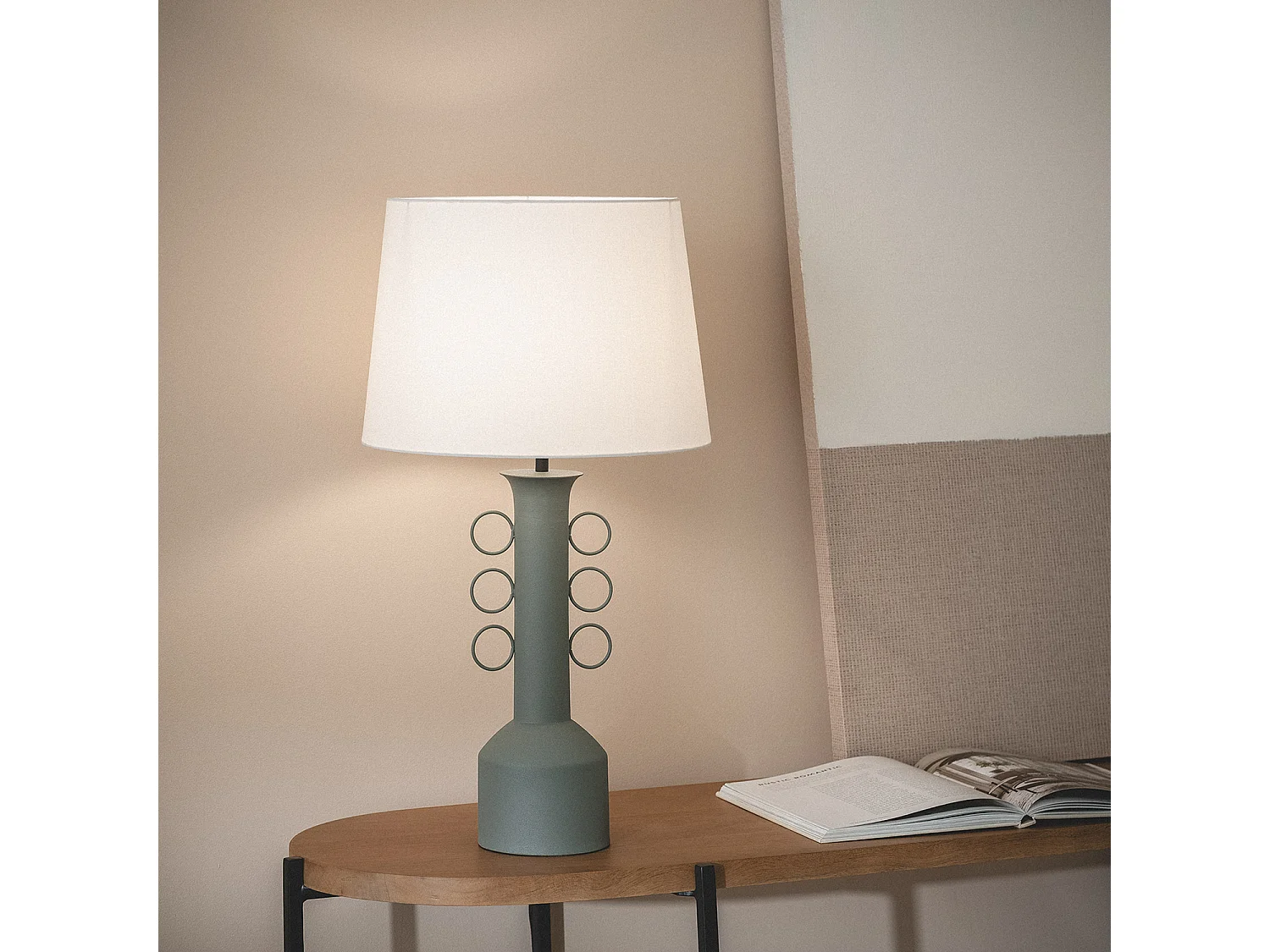 Lampe à Poser Métal Veravil ILUZZIA Vert
