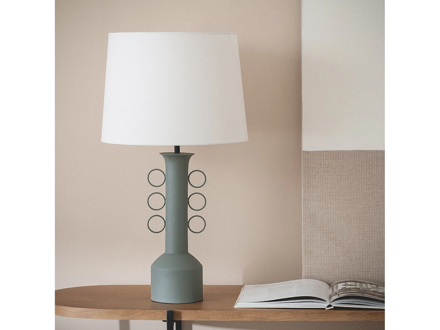 Lampe à Poser Métal Veravil ILUZZIA Vert