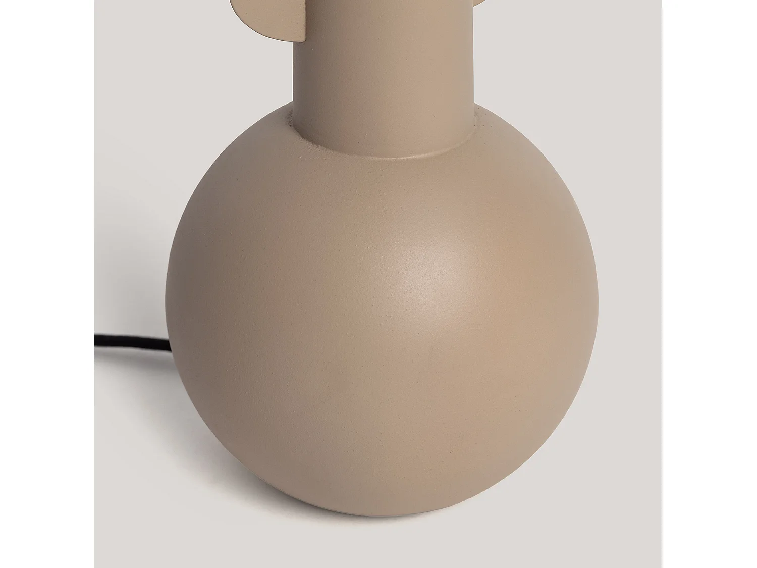 Lampe à Poser Métal Kondur ILUZZIA Beige