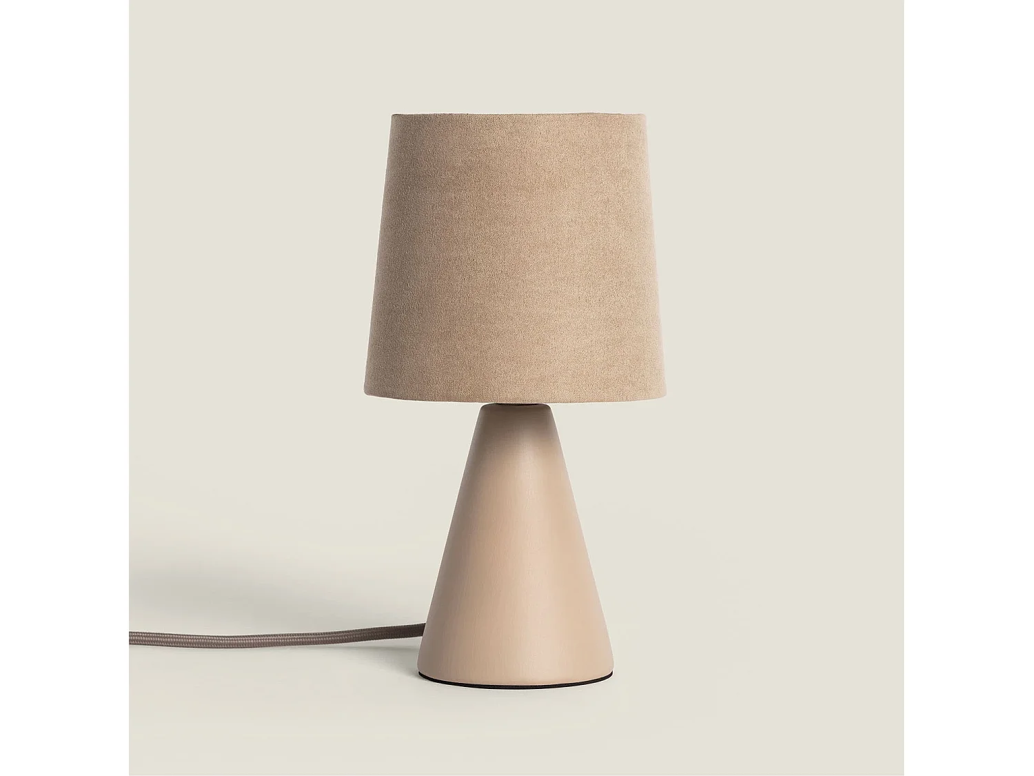 Lámpara de Mesa Cerámica Vega S Marrón