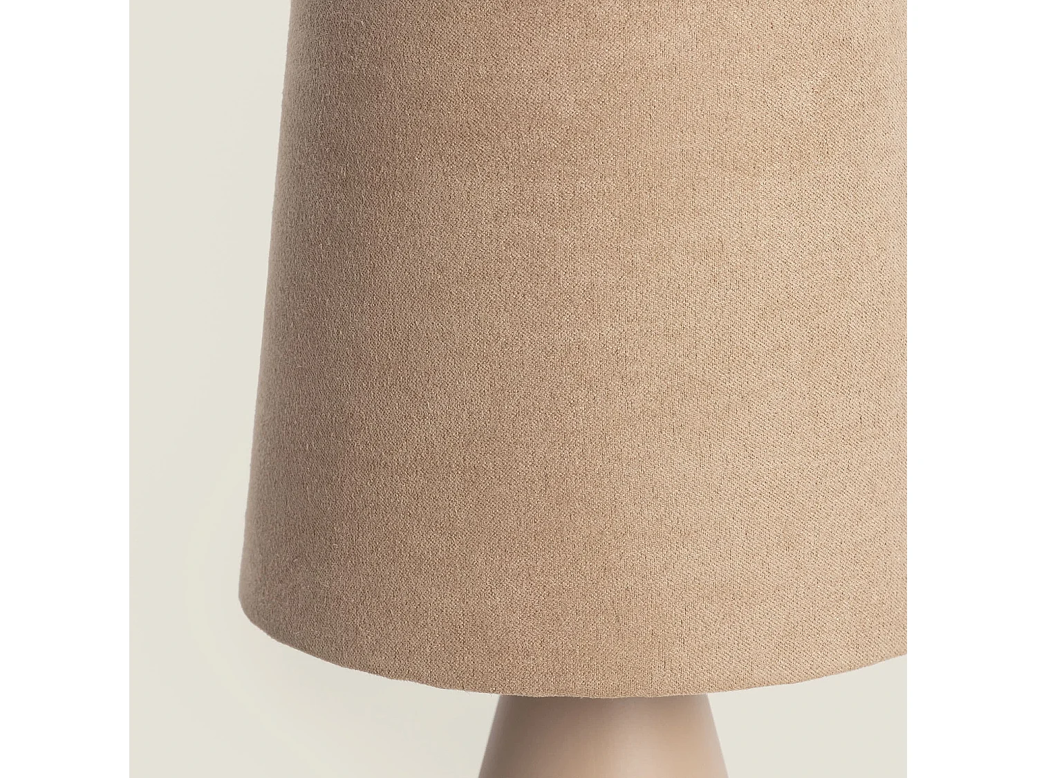 Lámpara de Mesa Cerámica Vega S Marrón