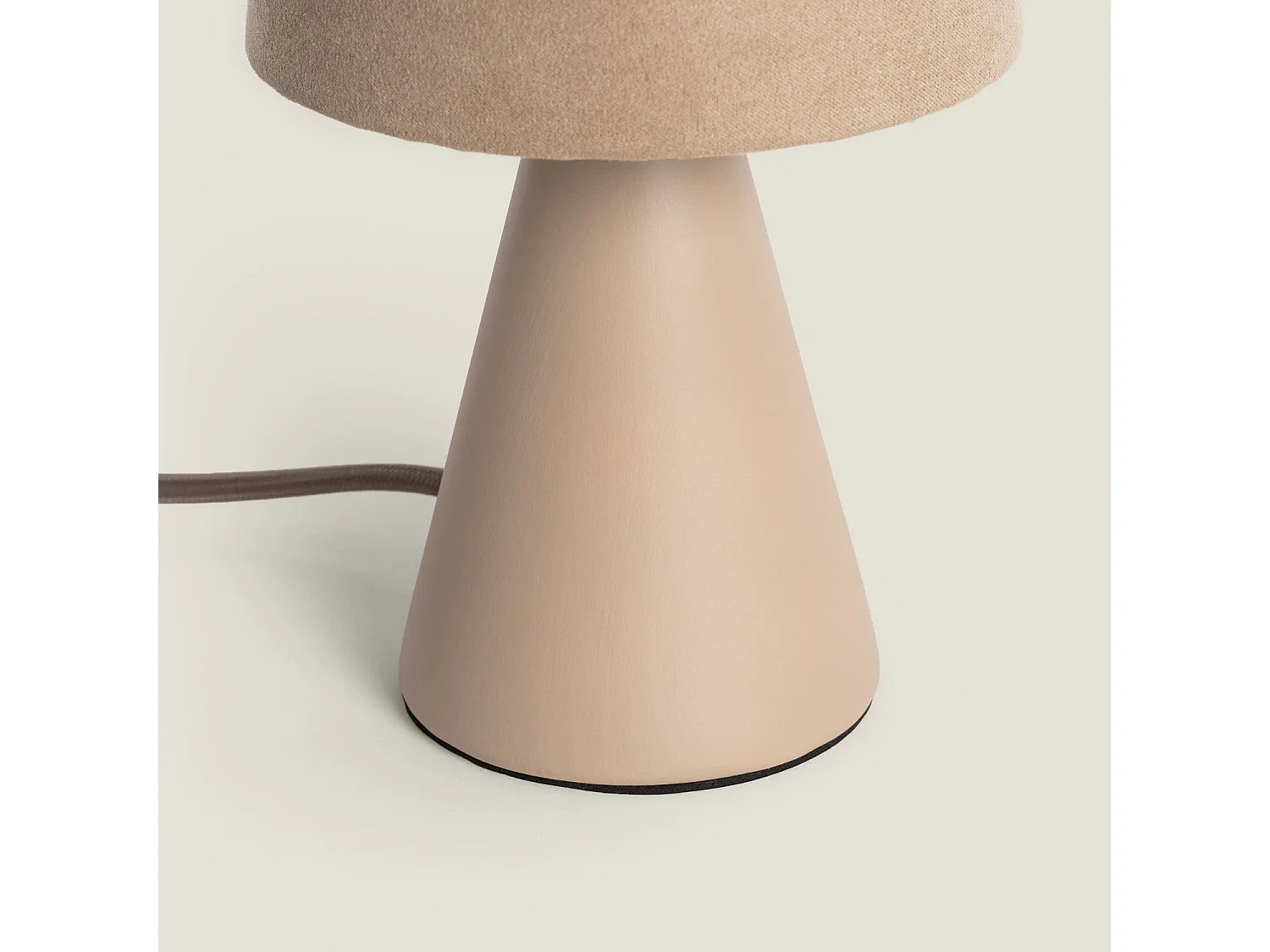 Lámpara de Mesa Cerámica Vega S Marrón