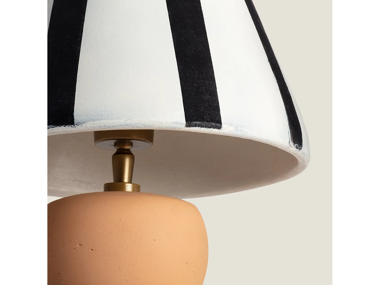 Lampe à Poser Métal Quitamba Noir / Blanc