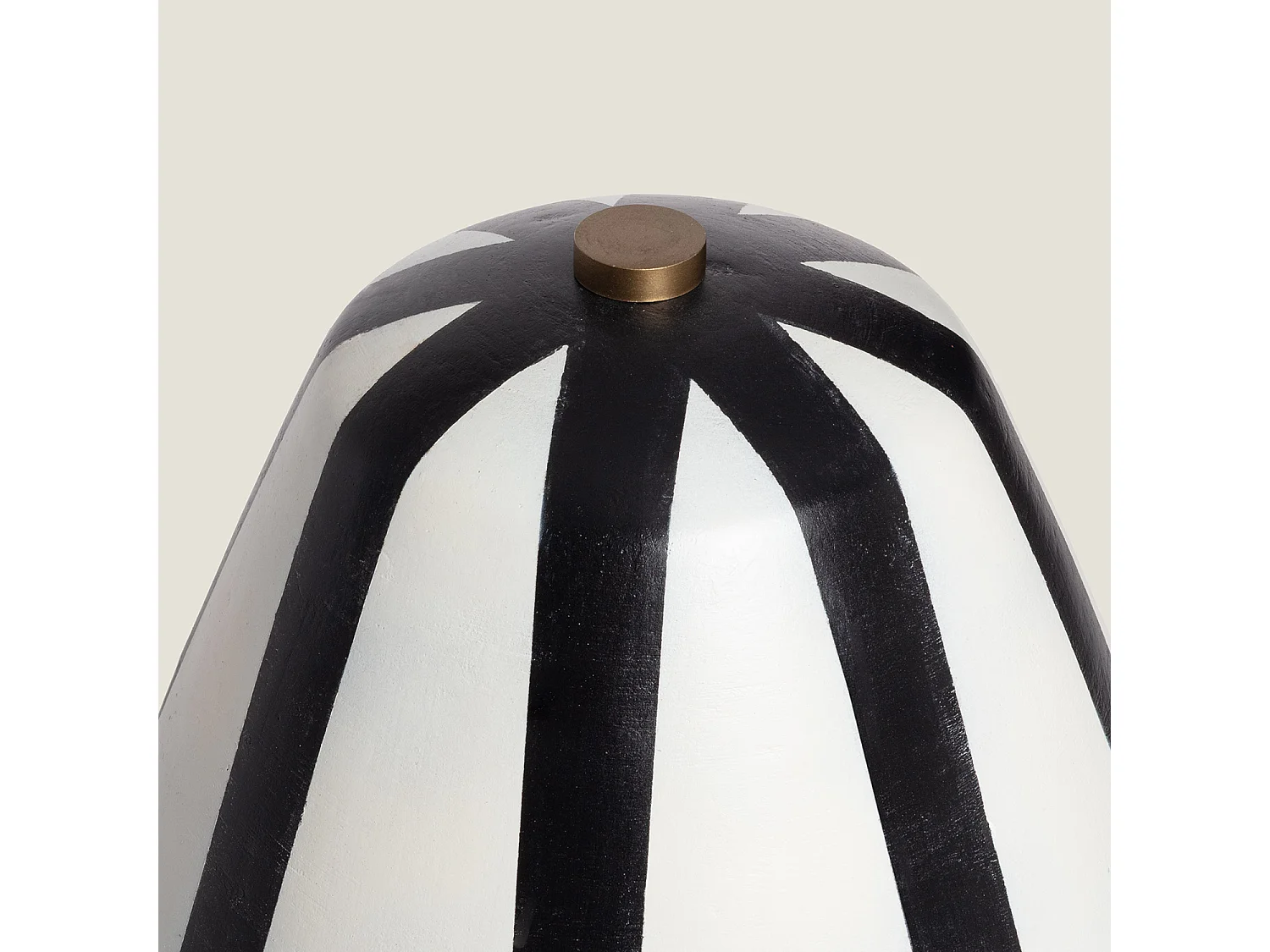 Lampe à Poser Métal Quitamba Noir / Blanc