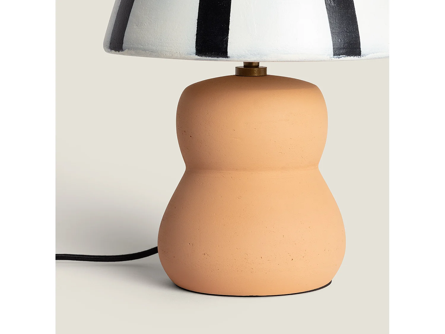 Lampe à Poser Métal Quitamba Noir / Blanc