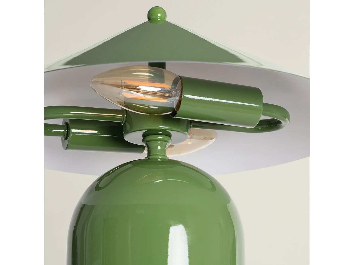 Lámpara de Mesa Metal Noa Verde