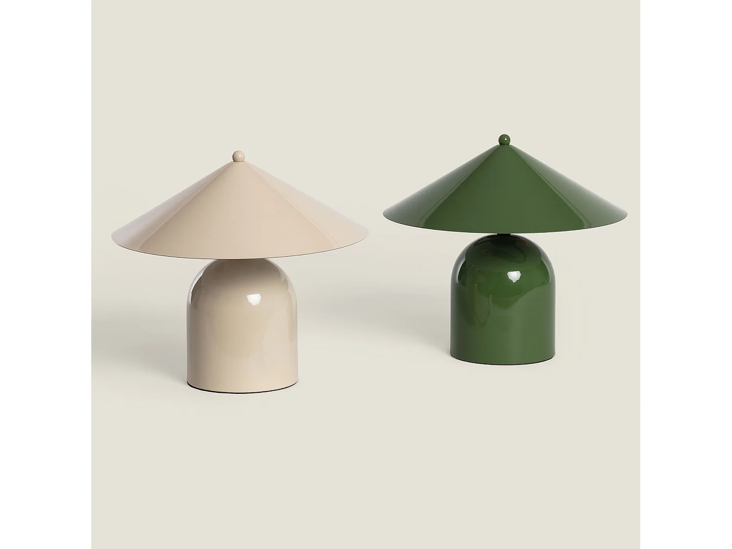 Lámpara de Mesa Metal Noa Verde