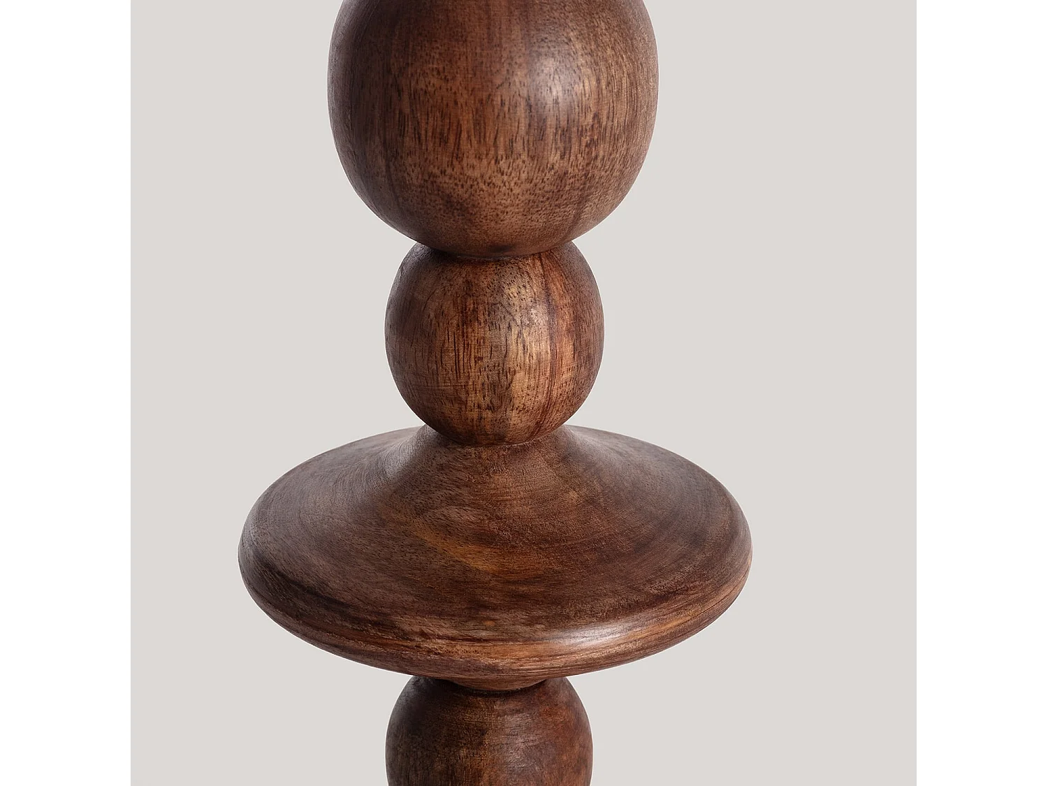 Lámpara de Mesa Madera Tanish ILUZZIA Beige