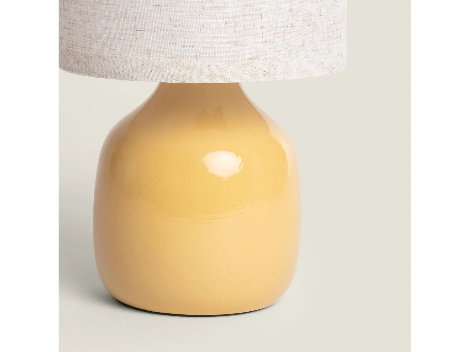 Lámpara de Mesa Cerámica Cleo S Amarillo