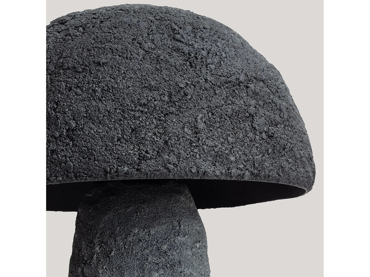 Lampe à Poser Ciment Foncé Besnica  Marron foncé