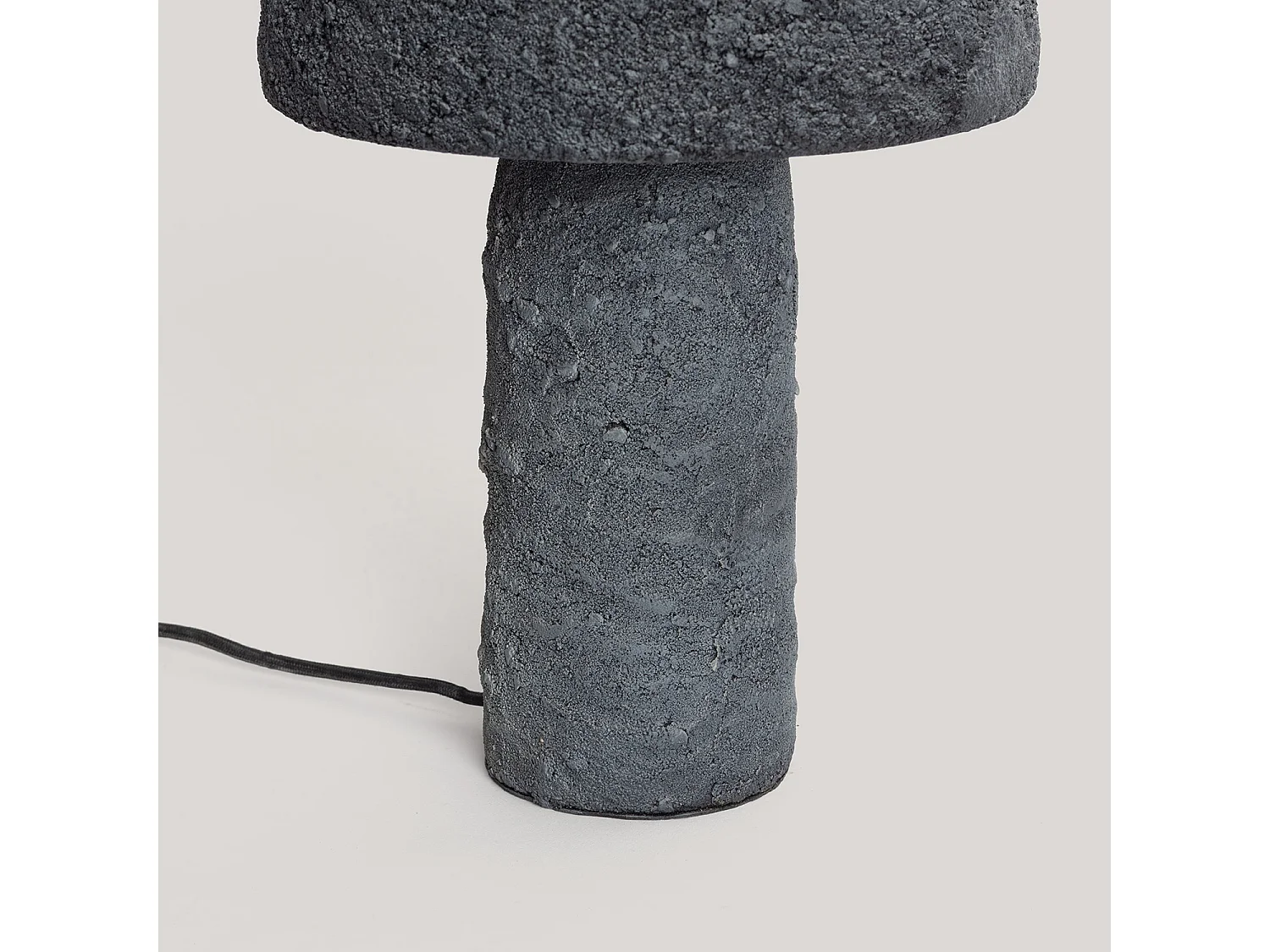 Lampe à Poser Ciment Foncé Besnica  Marron foncé