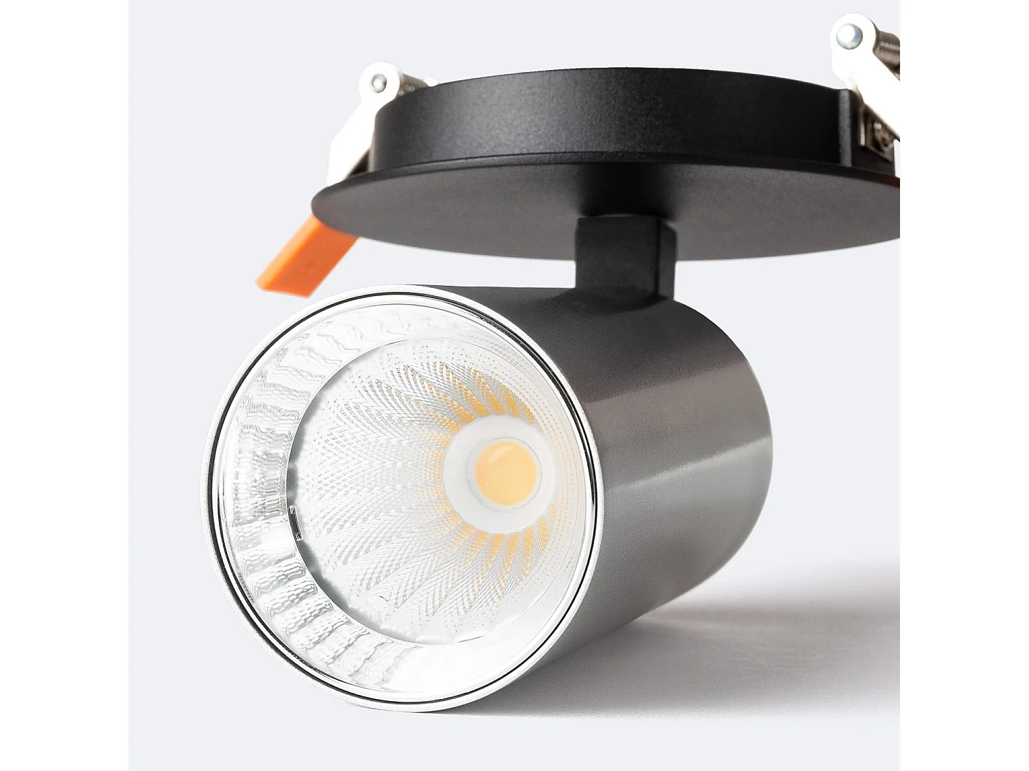 Applique LED Incasso 9W Alluminio Misoh 2700K - 4000K - 6000K 38º CCT Nero / Argento