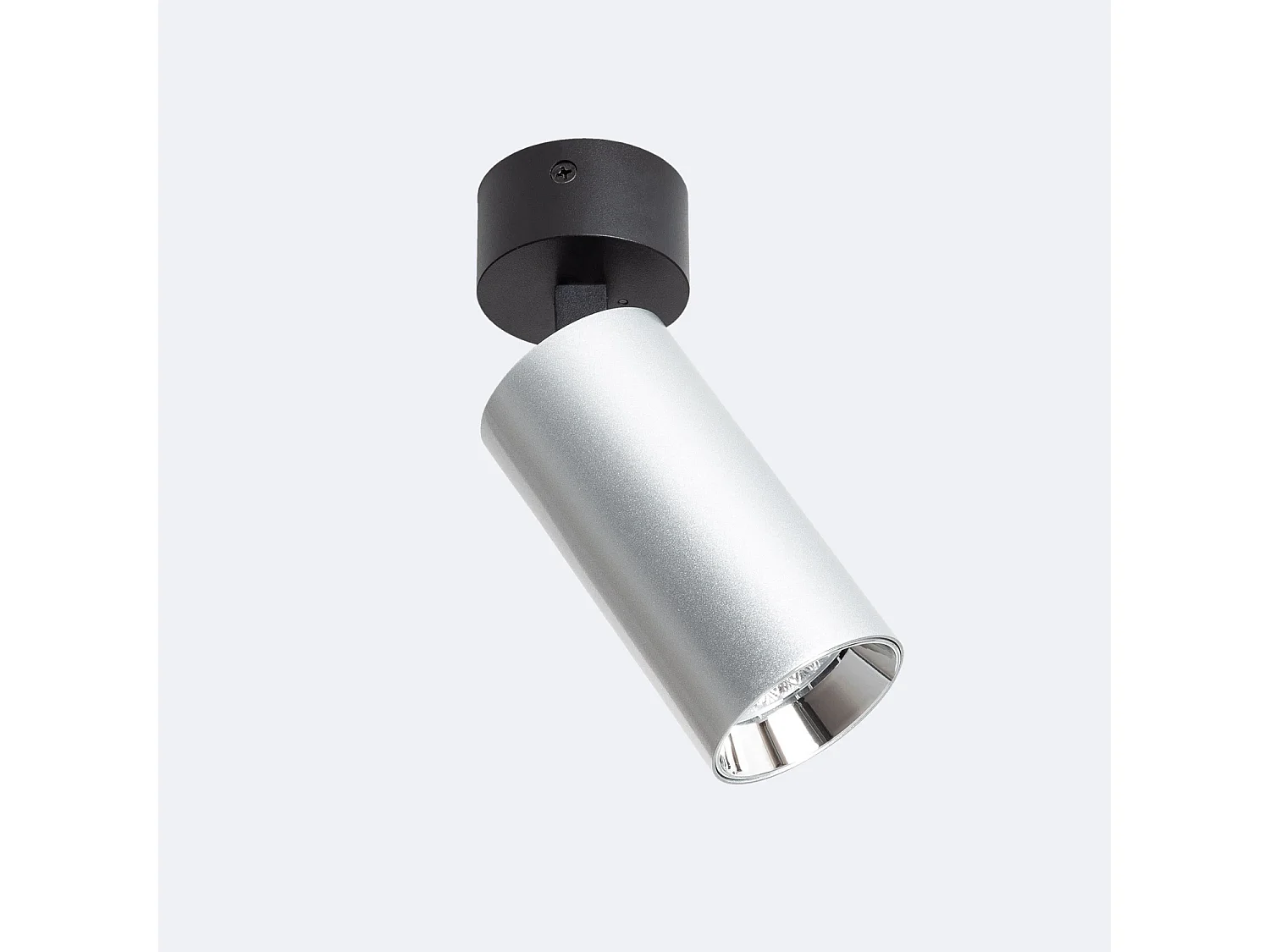 Foco LED Superficie 9W Aluminio Misoh 2700K - 4000K - 6000K 38º CCT Negro / Plateado