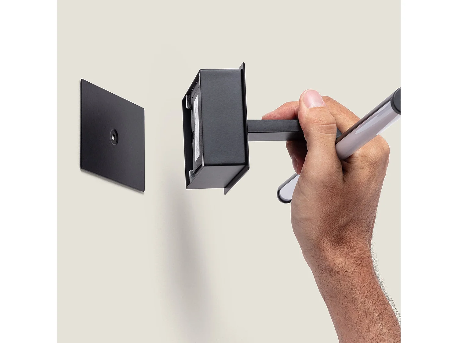 Aplique para Cuadros LED Slimlight 2700K 400 mm No Negro Mate Blanco Cálido