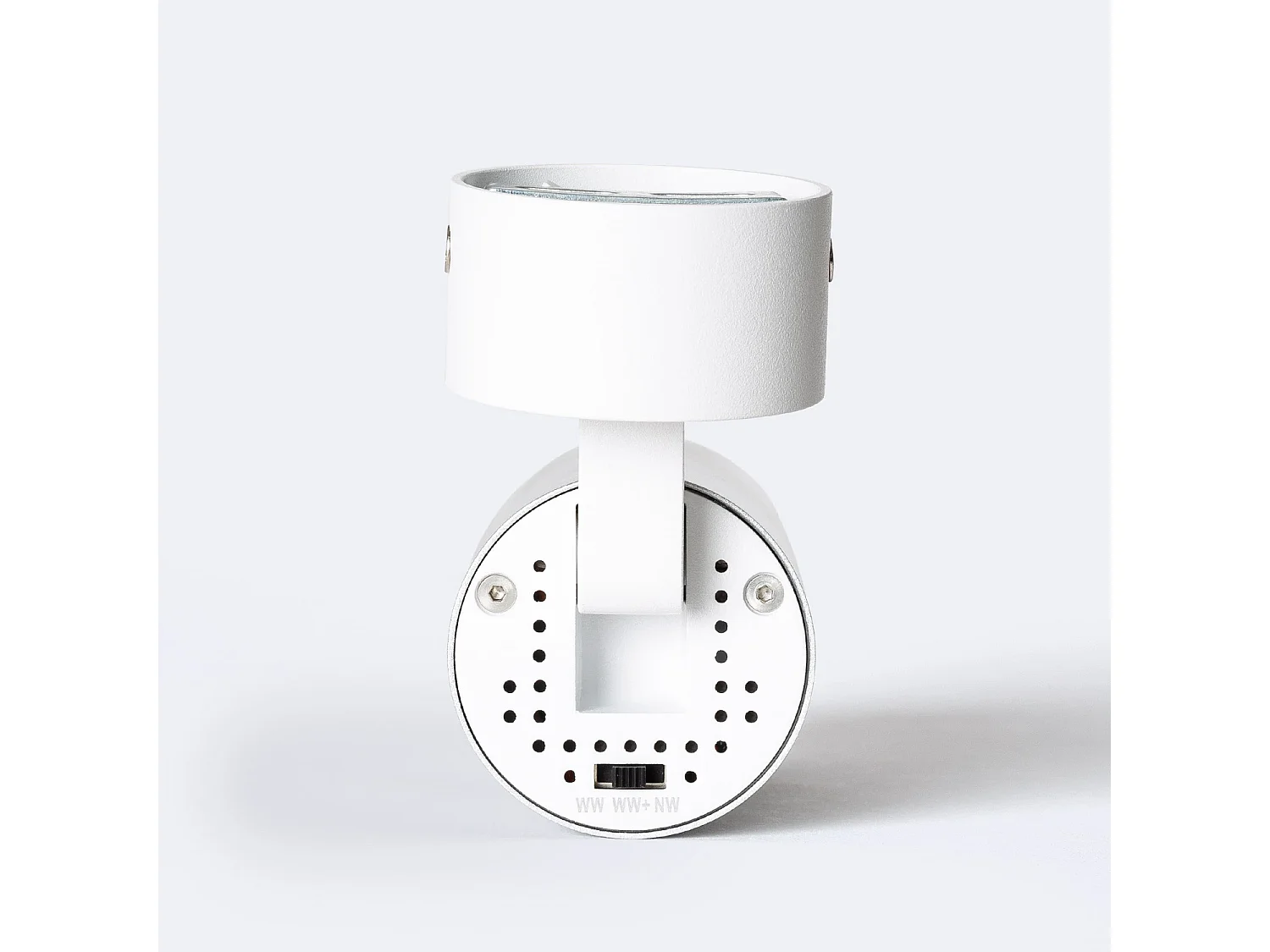 Spot LED En Saillie 9W Aluminium Misoh 2700K - 4000K - 6000K 38º Blanc / Argent CCT