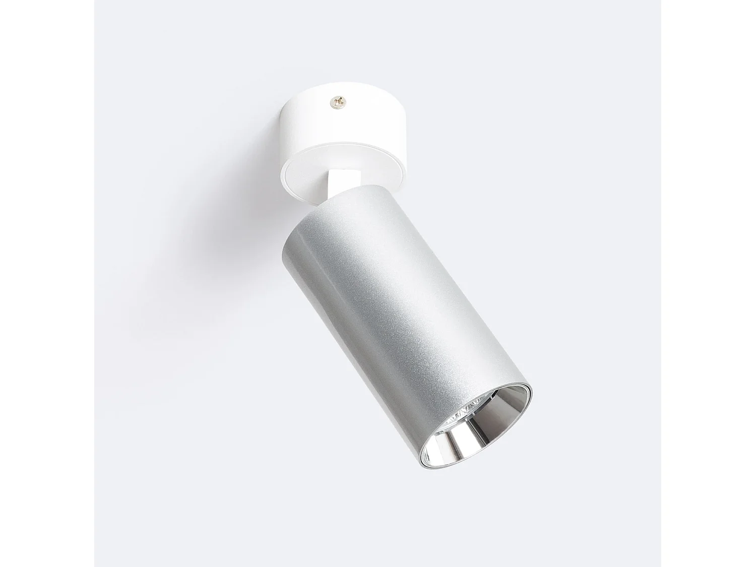 Spot LED En Saillie 9W Aluminium Misoh 2700K - 4000K - 6000K 38º Blanc / Argent CCT