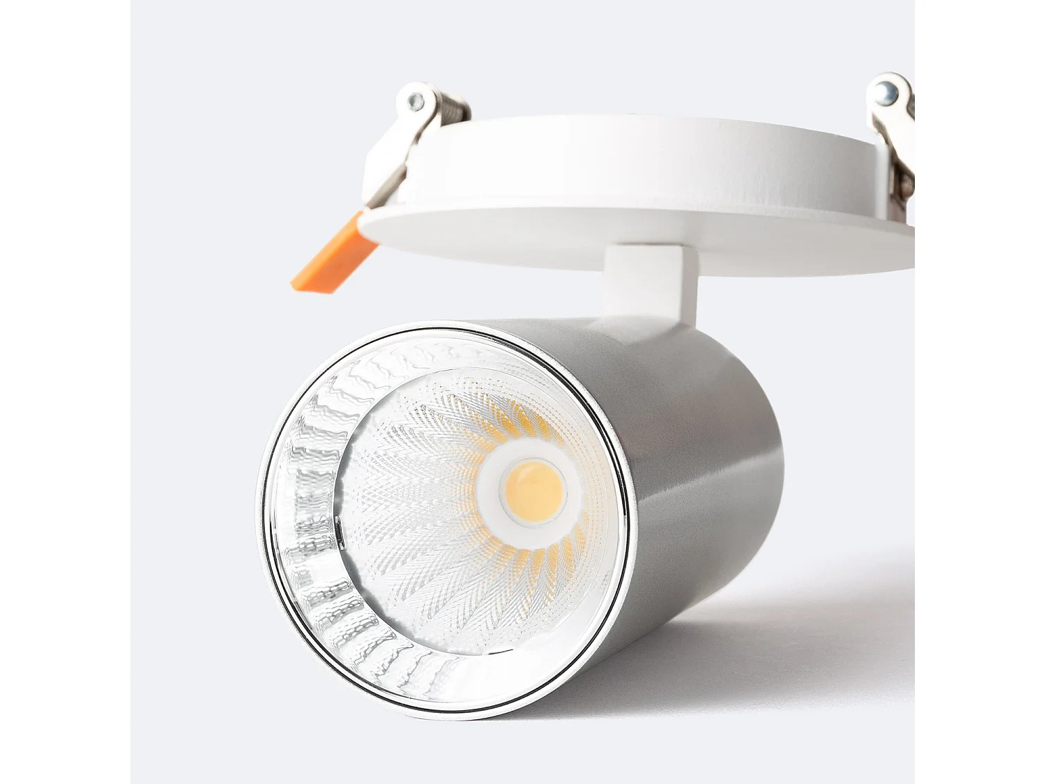 Applique LED Incasso 9W Alluminio Misoh 2700K - 4000K - 6000K 38º Bianco / Argento CCT