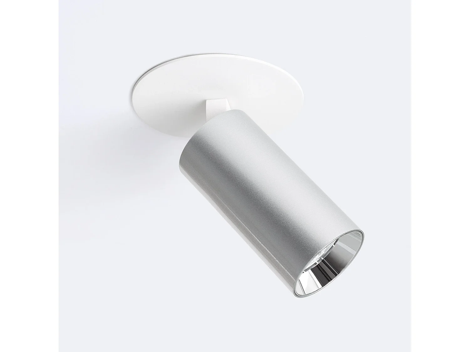 Foco LED Empotrable 9W Aluminio Misoh 2700K - 4000K - 6000K 38º Blanco / Plateado CCT