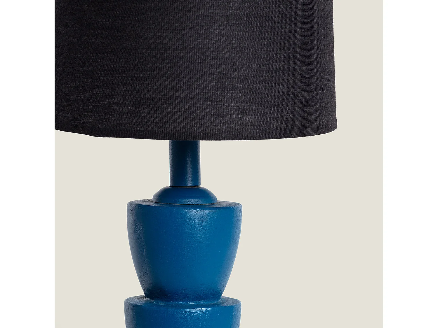 Lampe à Poser Résine Darian Bleu