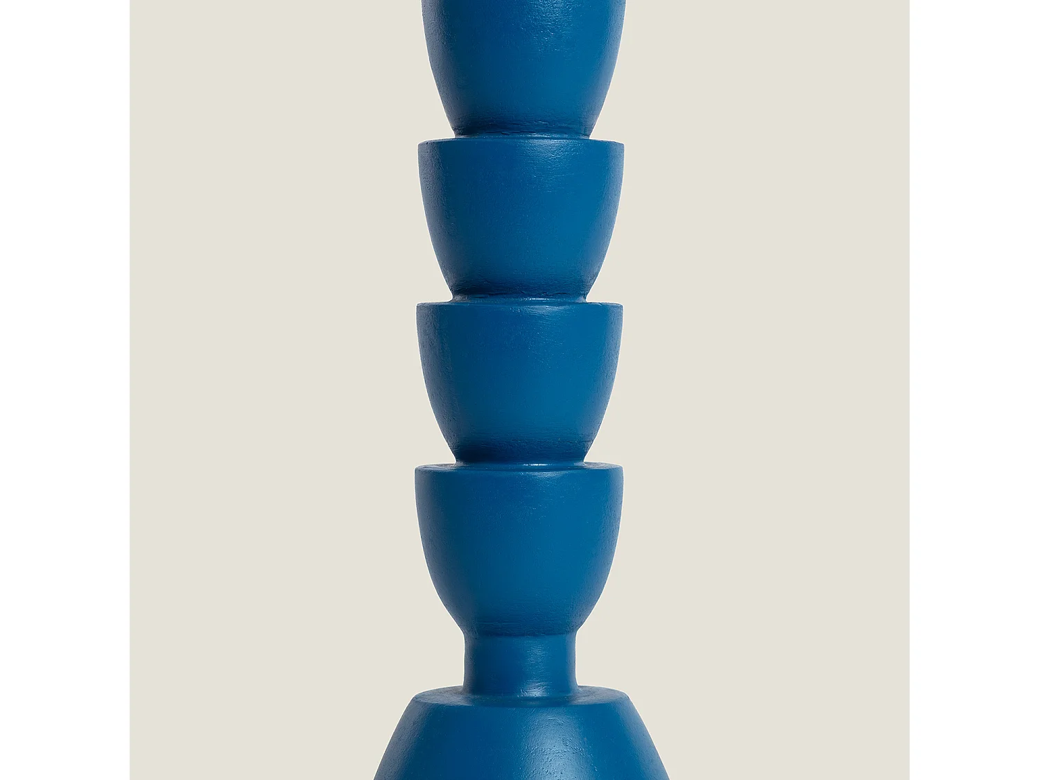 Lampe à Poser Résine Darian Bleu