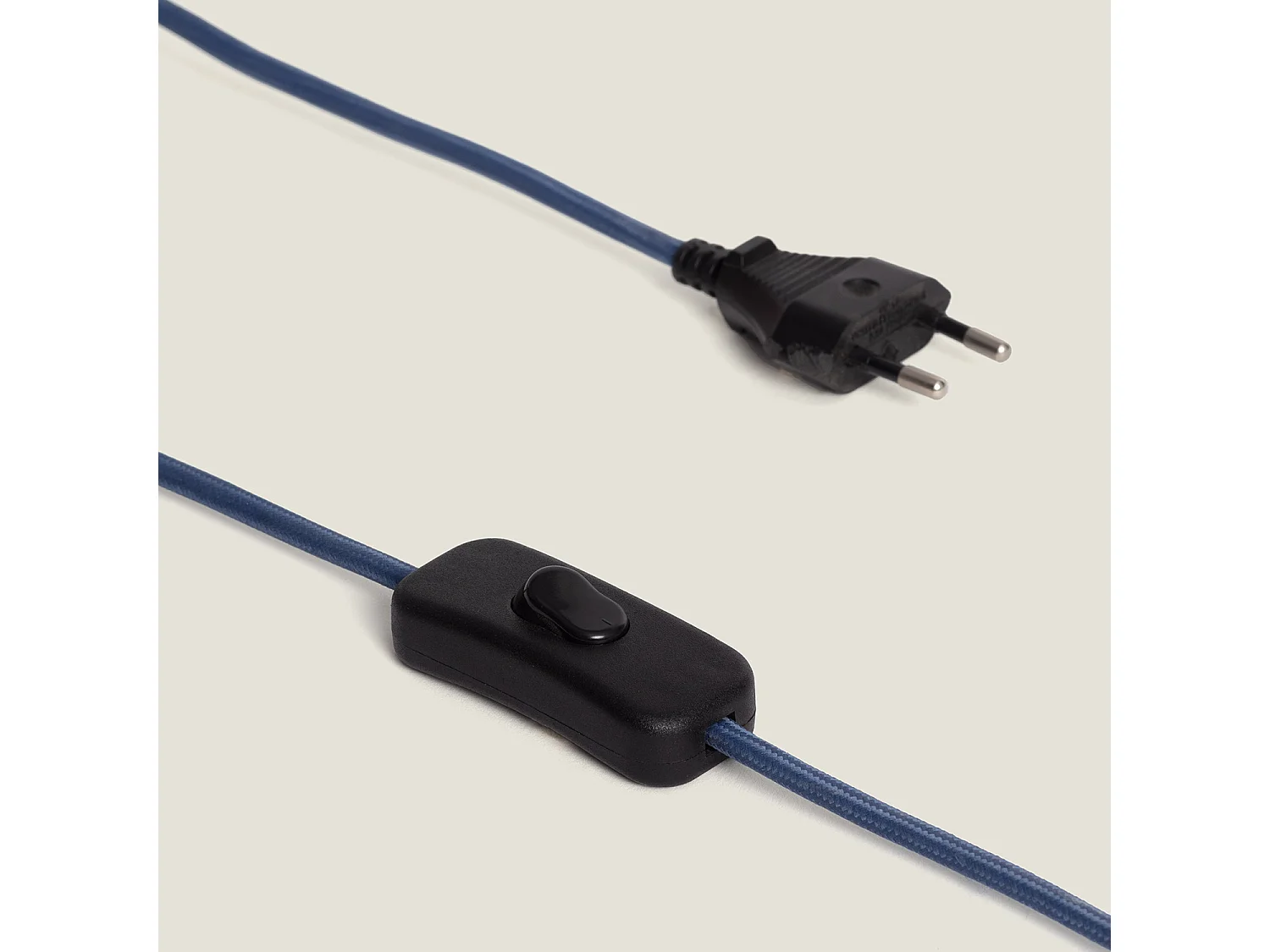 Lámpara de Mesa Resina Tinola Darian Azul