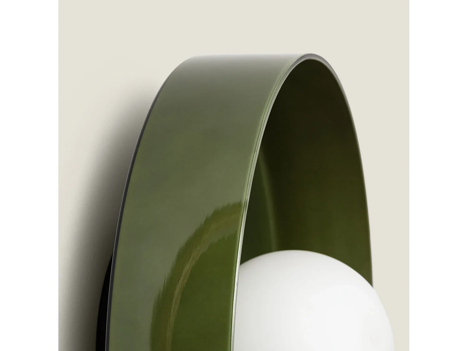 Applique da Parete Vetro Elva S Verde