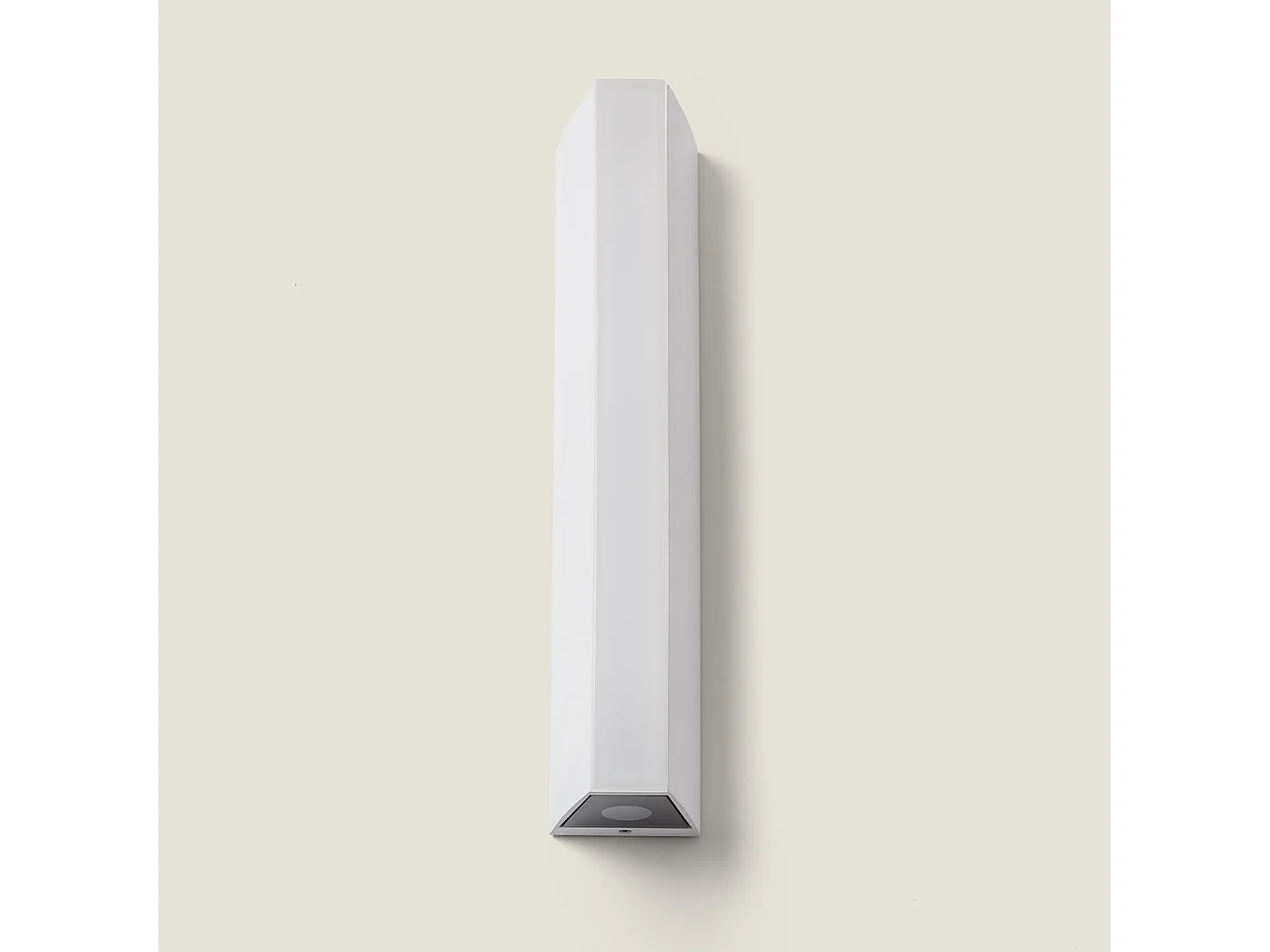 Aplique de Pared Exterior LED Aluminio Doble Cara Hisar M Blanco