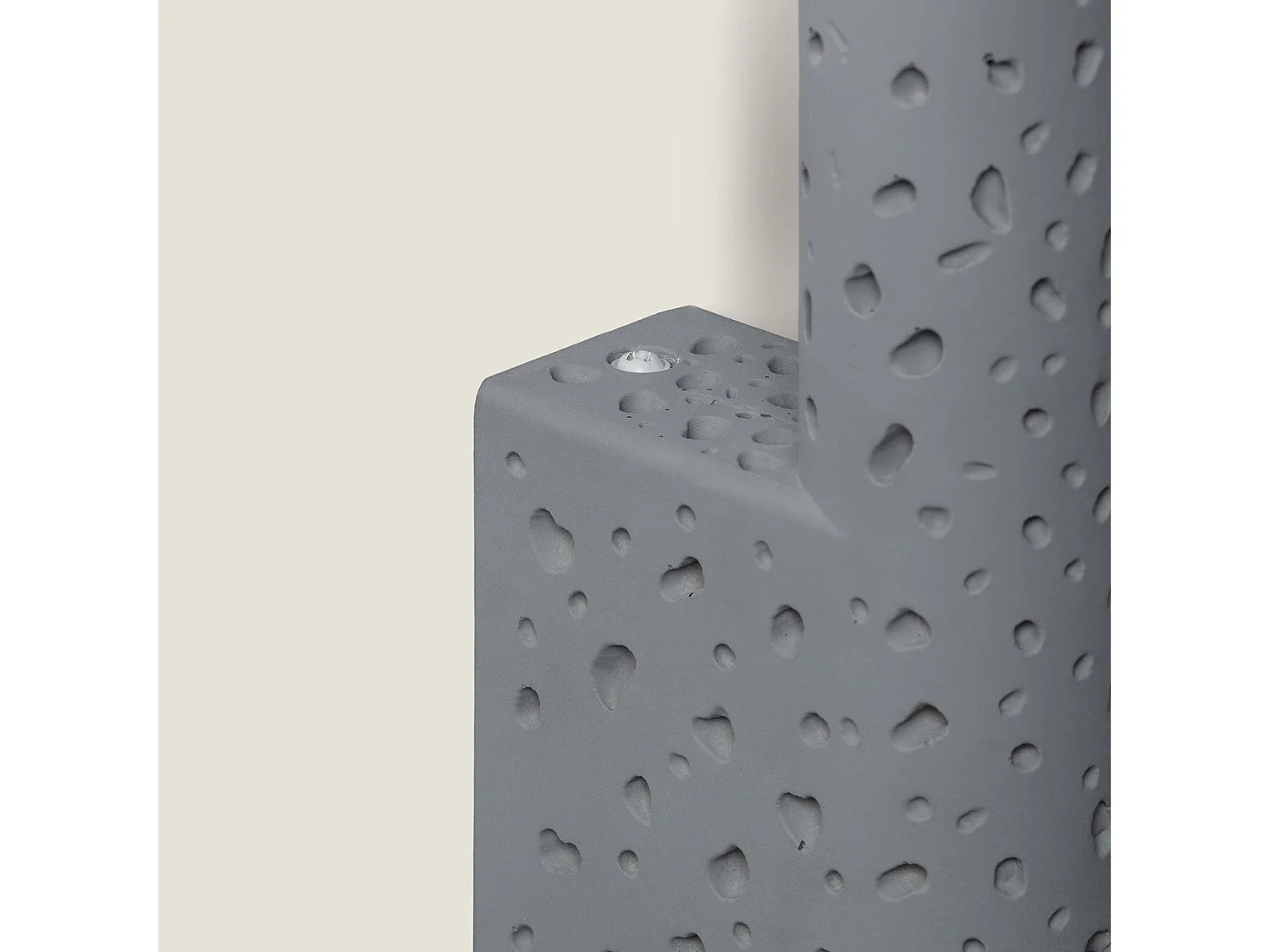 Applique Murale Ciment Dinska Gris