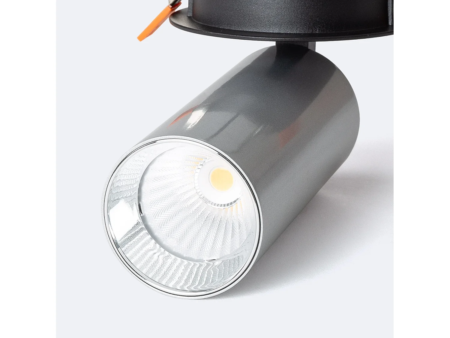 Spot LED Encastré 18W Aluminium Misoh  2700K - 4000K - 6000K 38º CCT Noir / Argent