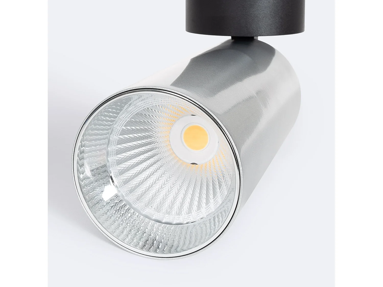Foco LED Superficie 30W Aluminio Misoh 2700K - 4000K - 6000K 38º CCT Negro / Plateado