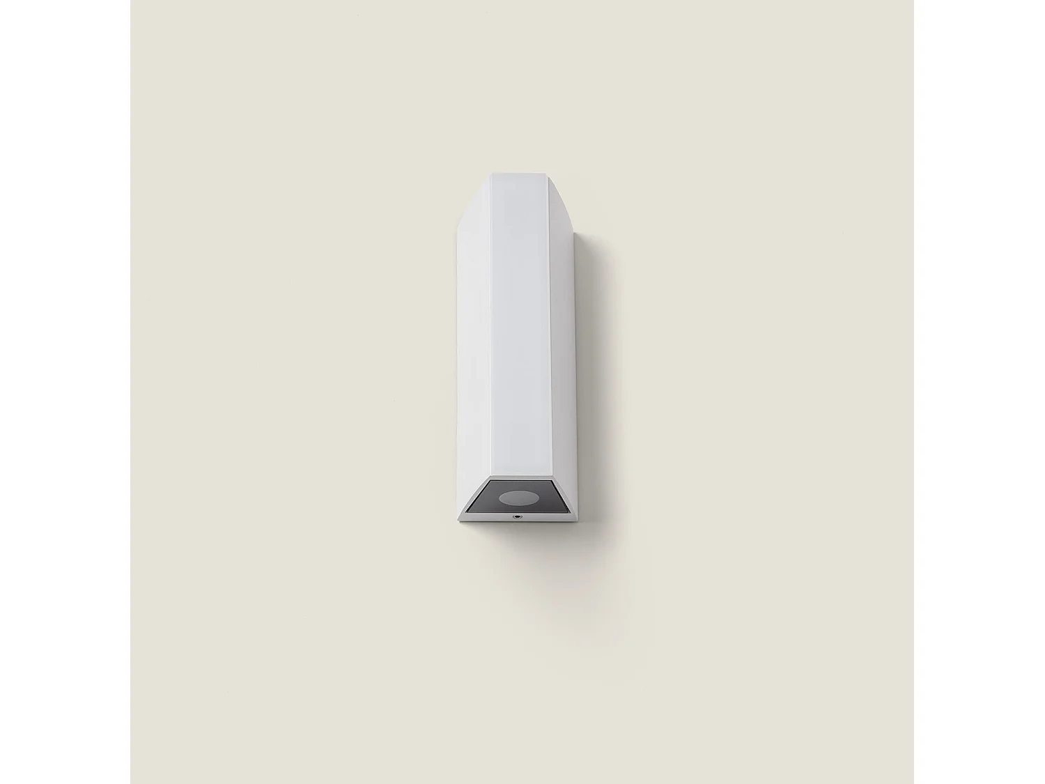 Applique da Parete per Esterno LED Alluminio Doppia Luce Hisar S Bianco