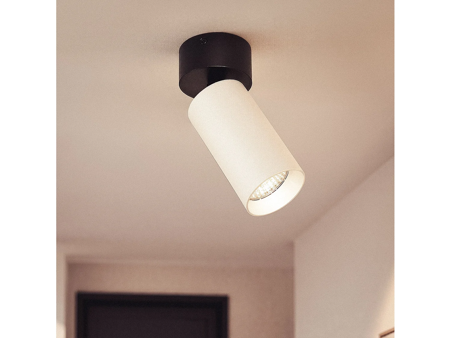 Applique LED Superficie 30W Alluminio Misoh 2700K - 4000K - 6000K 38º Nero / Bianco CCT