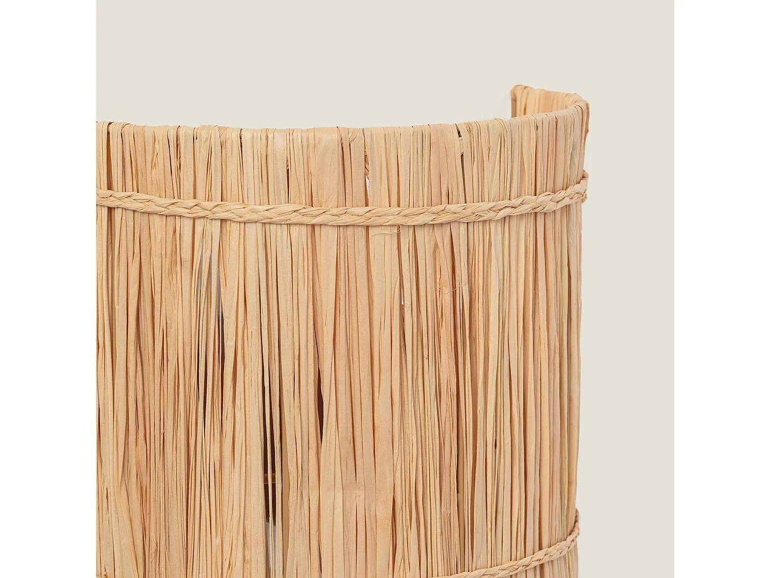 Applique da Parete Fibre Naturali Bardo Naturale