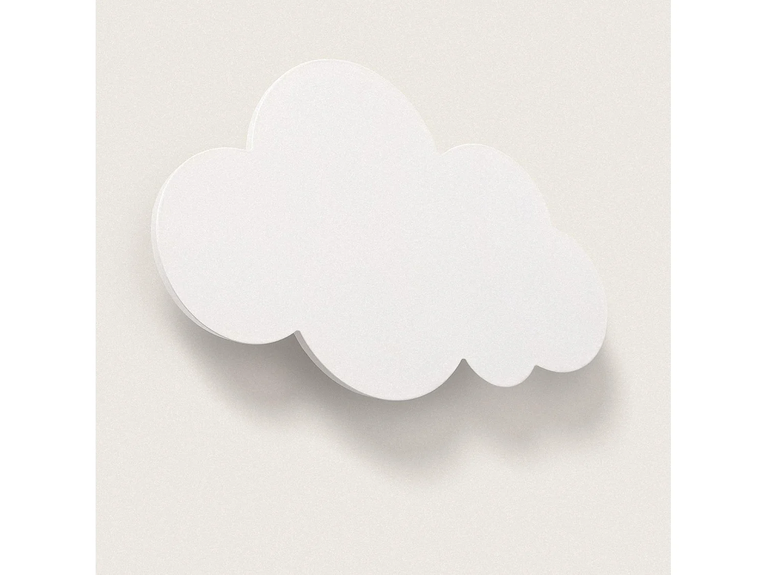 Applique Murale LED 10W Métal pour Enfants Cloudy Blanc