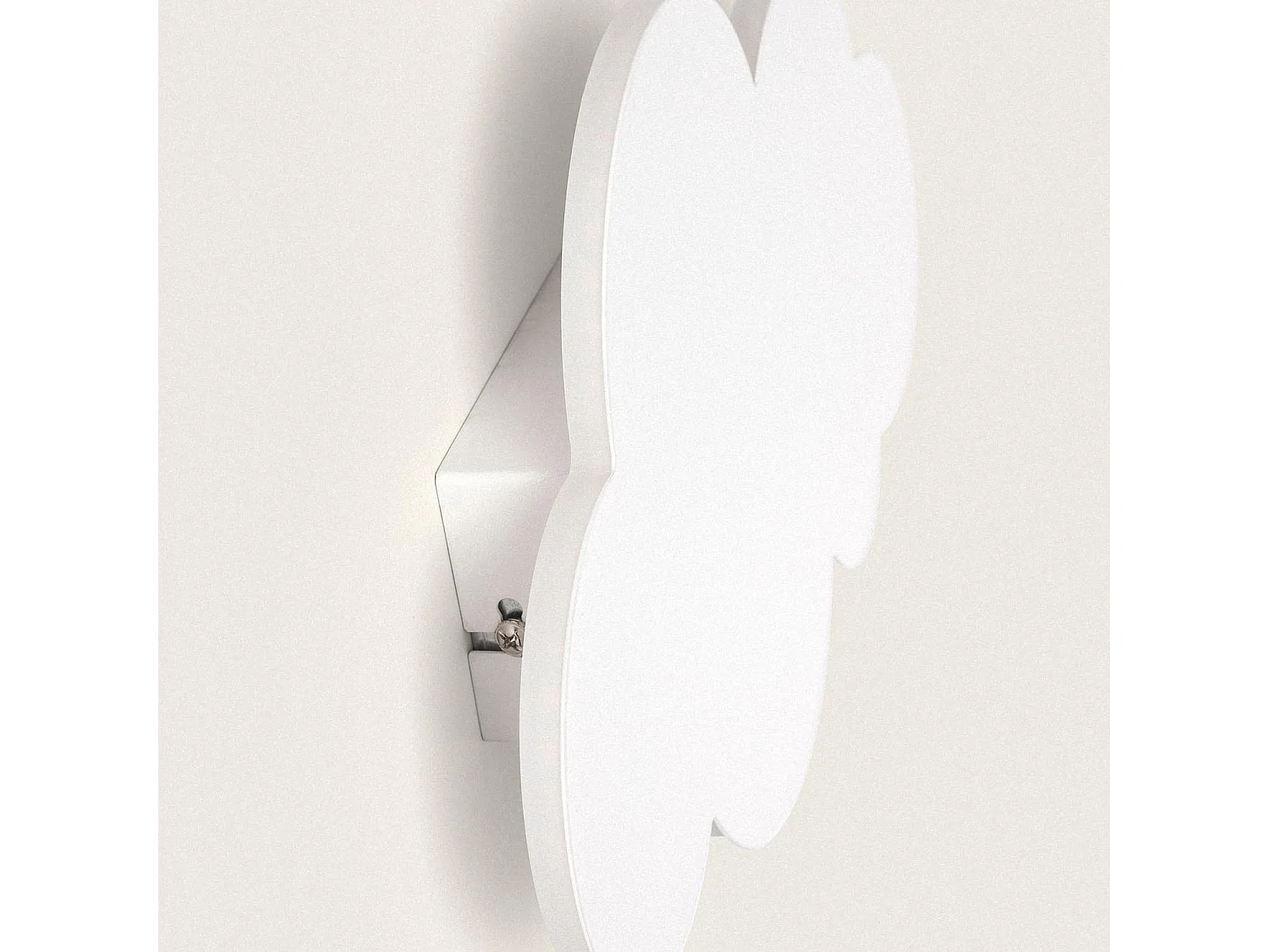 Applique Murale LED 10W Métal pour Enfants Cloudy Blanc